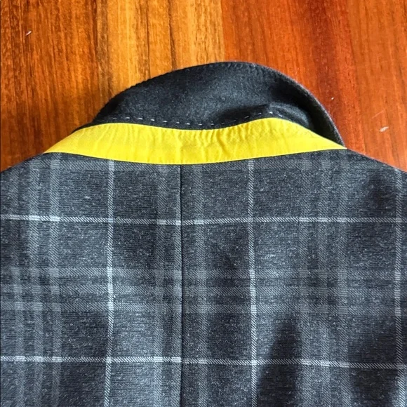 Zara Man Dark Gray Plain Blazer, sz 36 - Picture 9 of 9